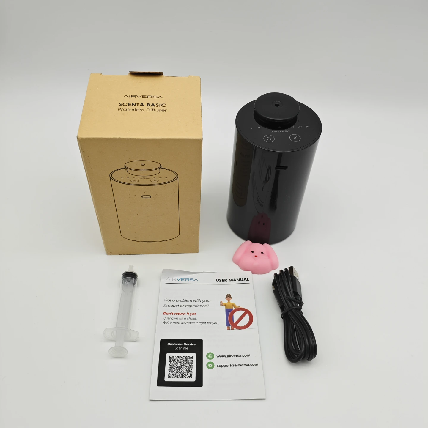 AIRVERSA SCENTA BASIC Waterless Diffuser - Black