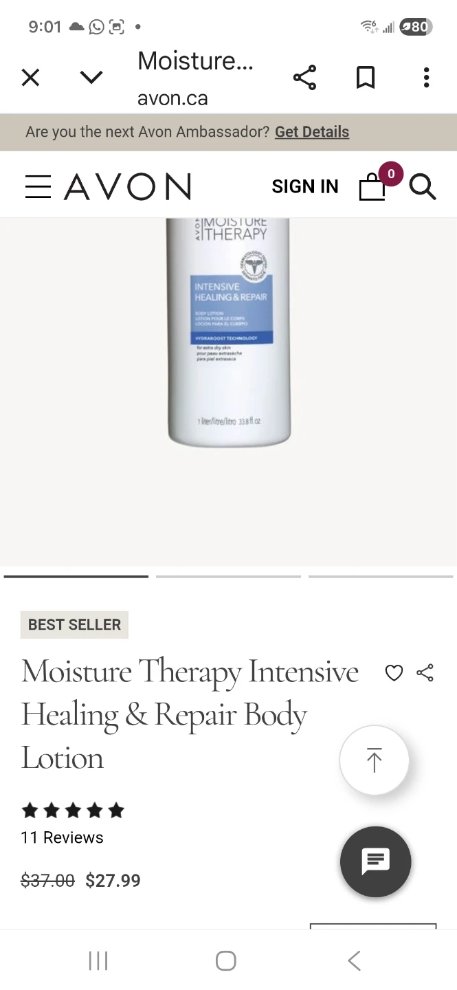 Avon Moisture Therapy Calming Body Lotion,1L, 6[Nozle Brocken] - photo 4