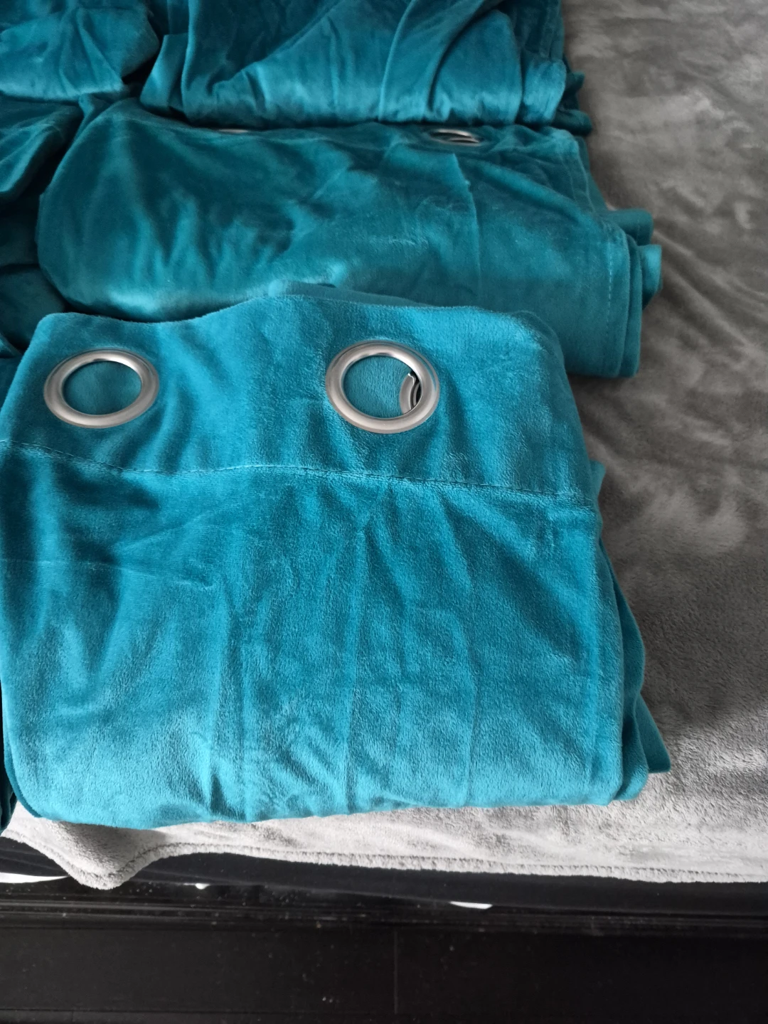 Structube Turquoise Curtains