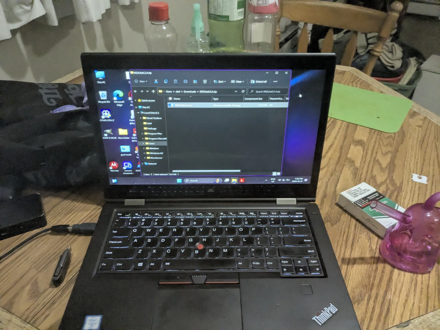 Lenovo ThinkPad Laptop - photo 3