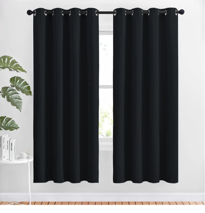 NEW!  Brillanzo BLACKOUT Curtains - 2 Pieces