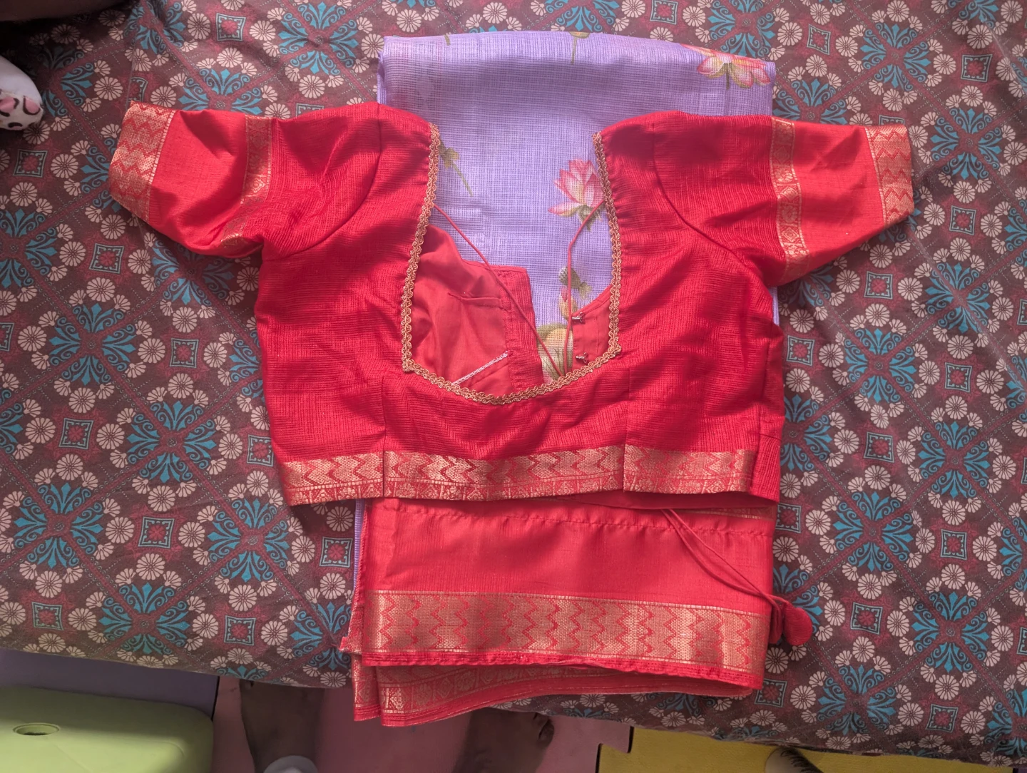 Indian Saree with Blouse - photo 4