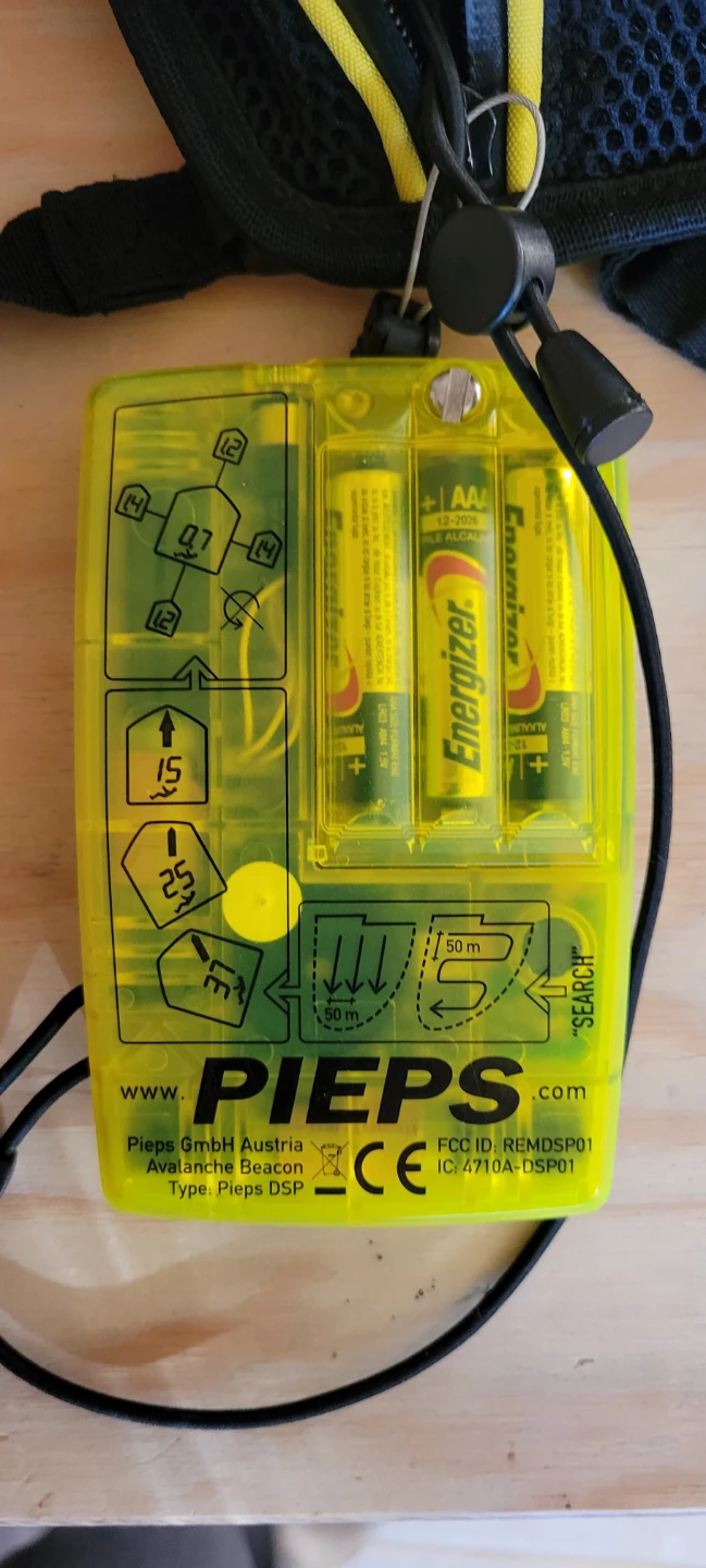 Pieps DSP Avalanche Beacon with Harness - photo 2