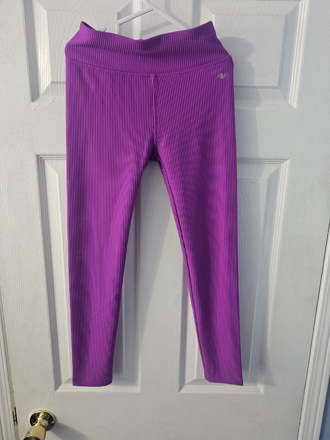 Athletic Works Ribbed Leggings - Purple