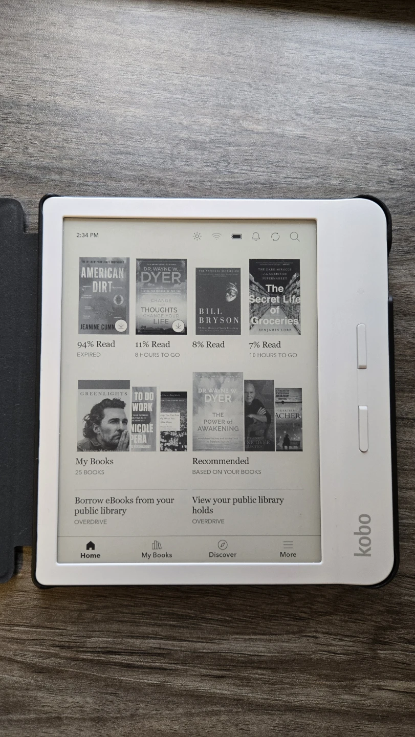 Kobo Libra H2O eReader with Case - photo 5