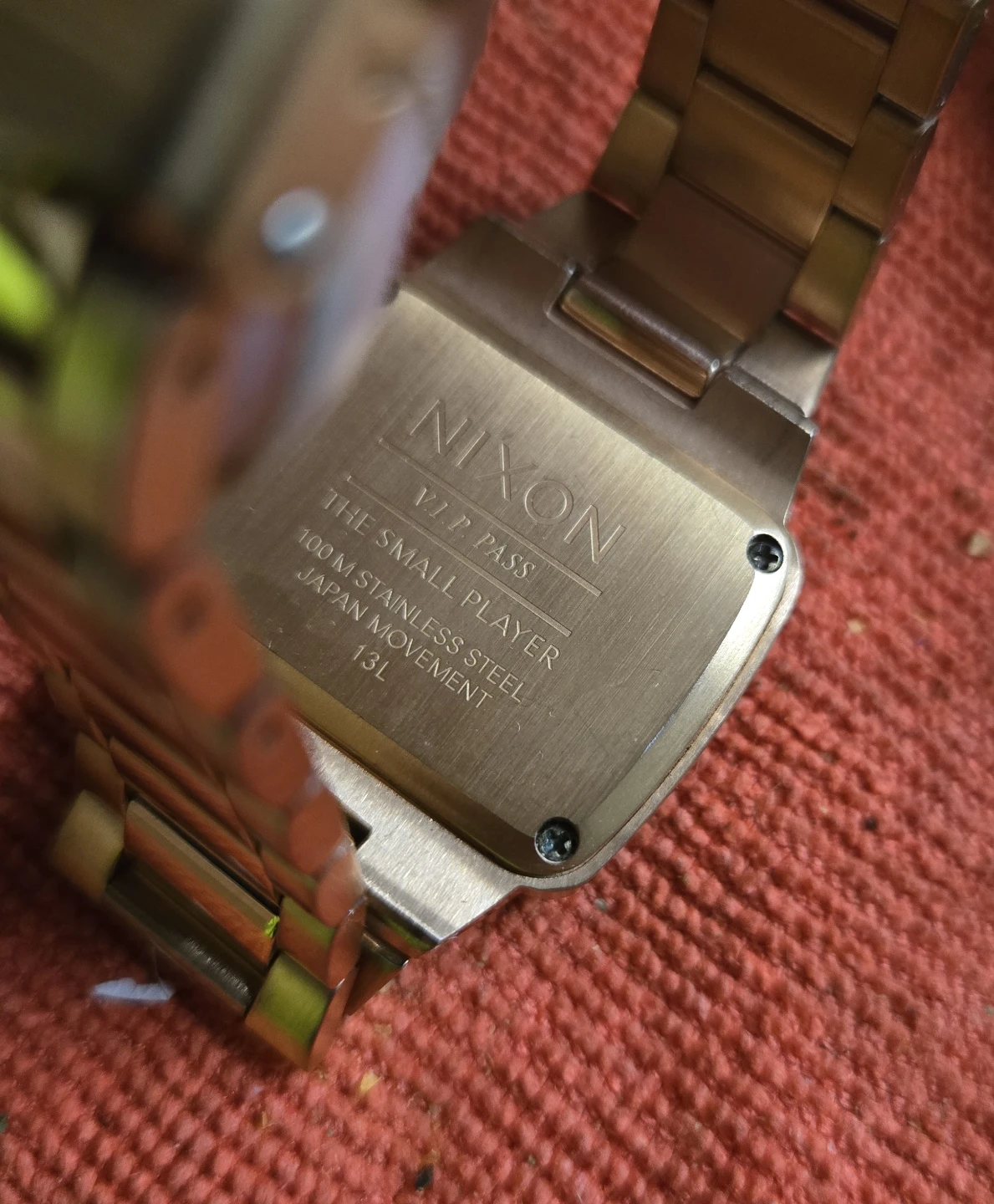 Nixon The Small Player Gold Watch - photo 3