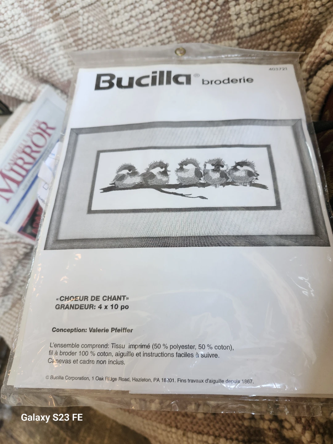 Bucilla Stitchery Kit - Chorus Line 4x10 - photo 2