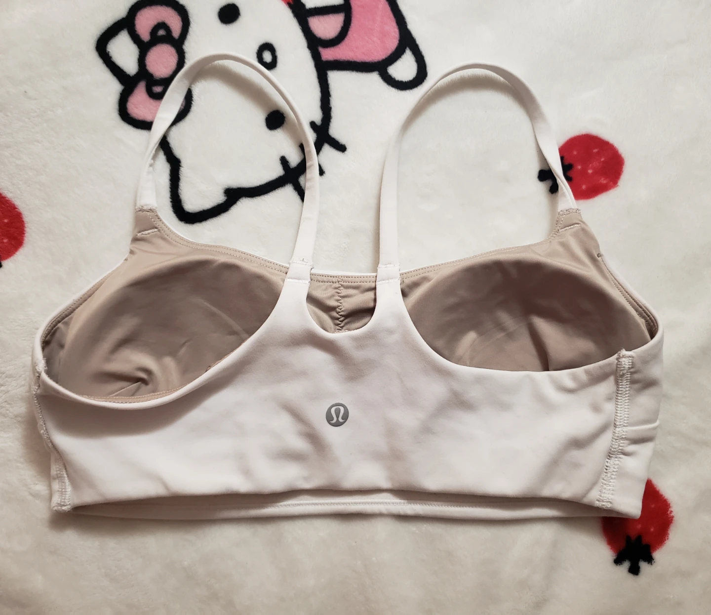 Lululemon White Sports Bra - photo 2