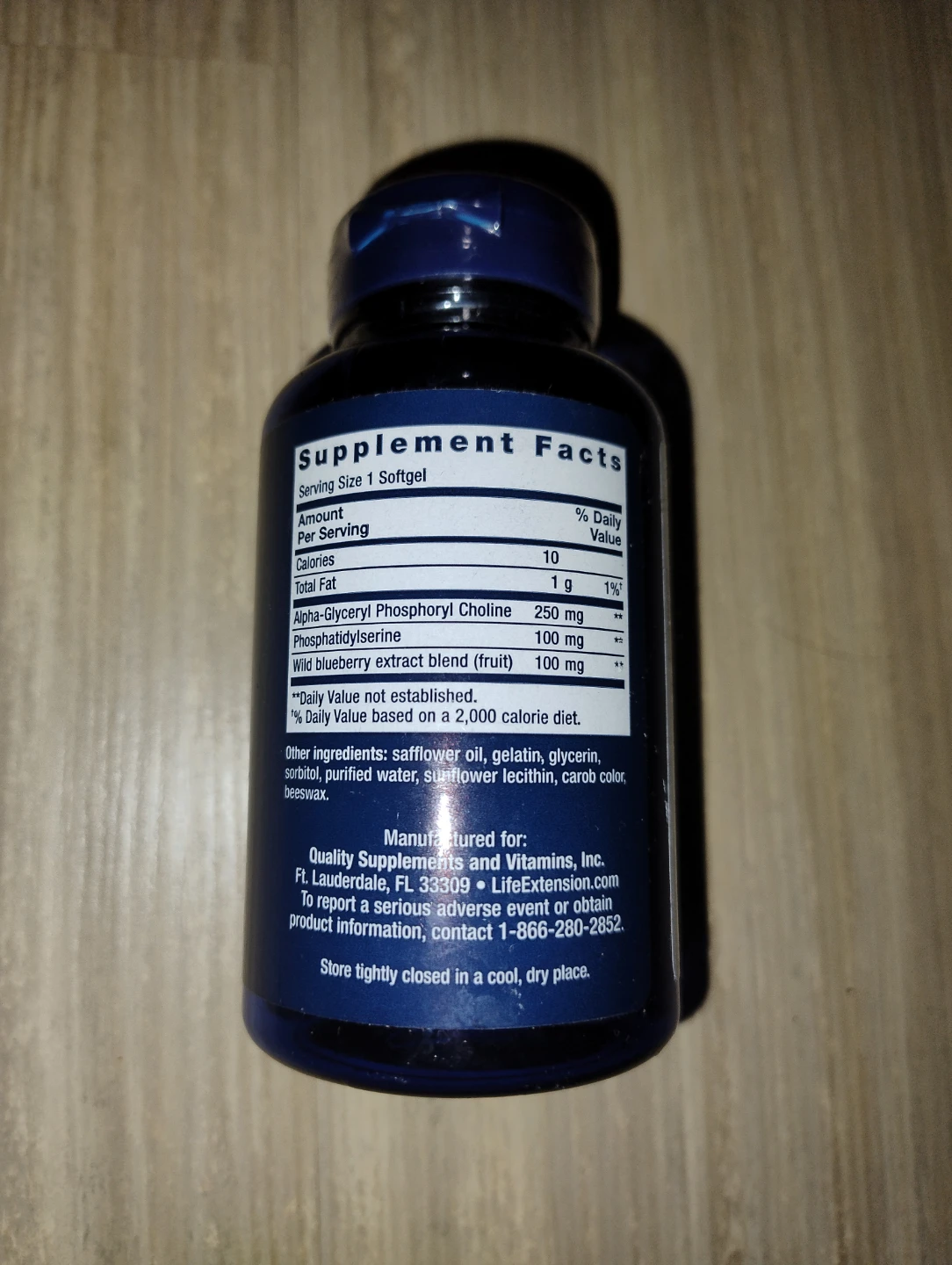 Life Extension Cognitex Alpha GPC - 30 Softgels - photo 2