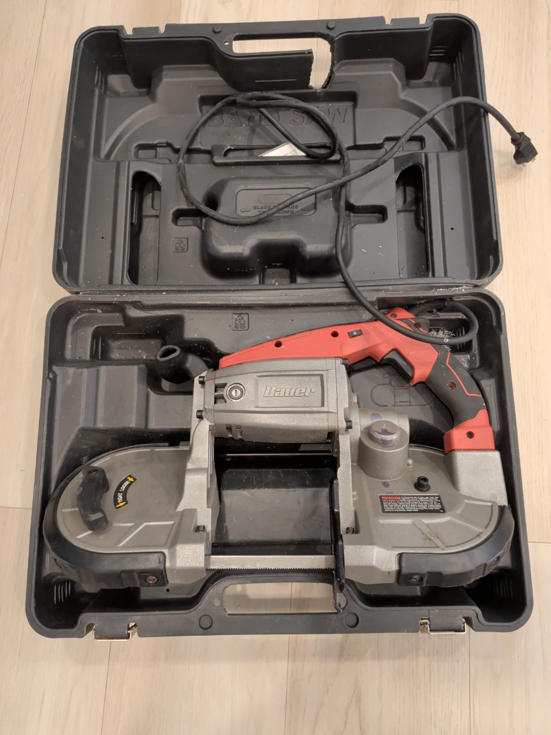 Bauer Portable Band Saw with Case