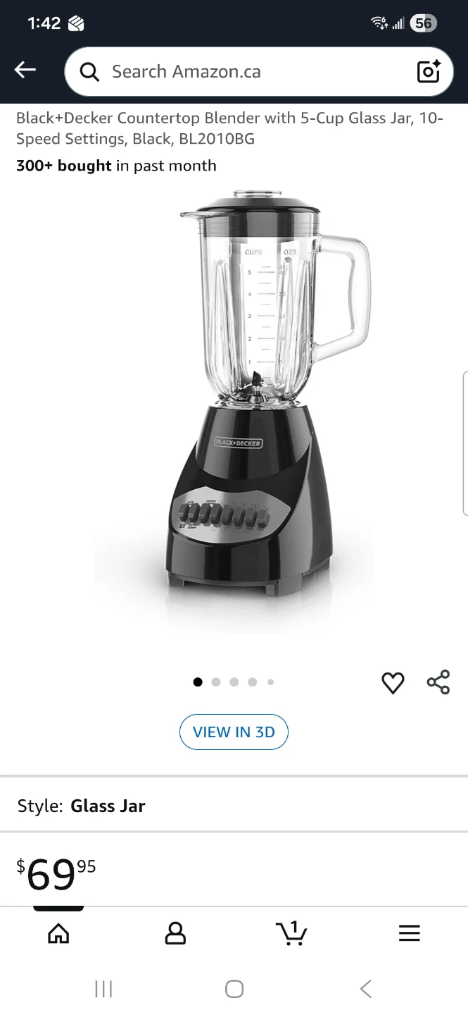 Black+Decker BL2010BG Countertop Blender - photo 3