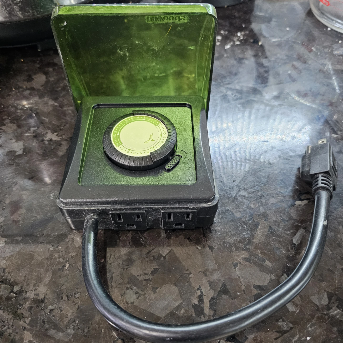 Woods Outdoor Timer 2 plug outlet