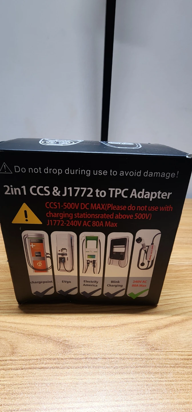2in1 CCS & J1772 to TPC Adapter for Electric Vehicle Charging - photo 3