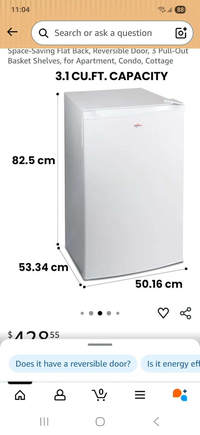 Koolatron 3.1 Cu. Ft. White Freezer - photo 2