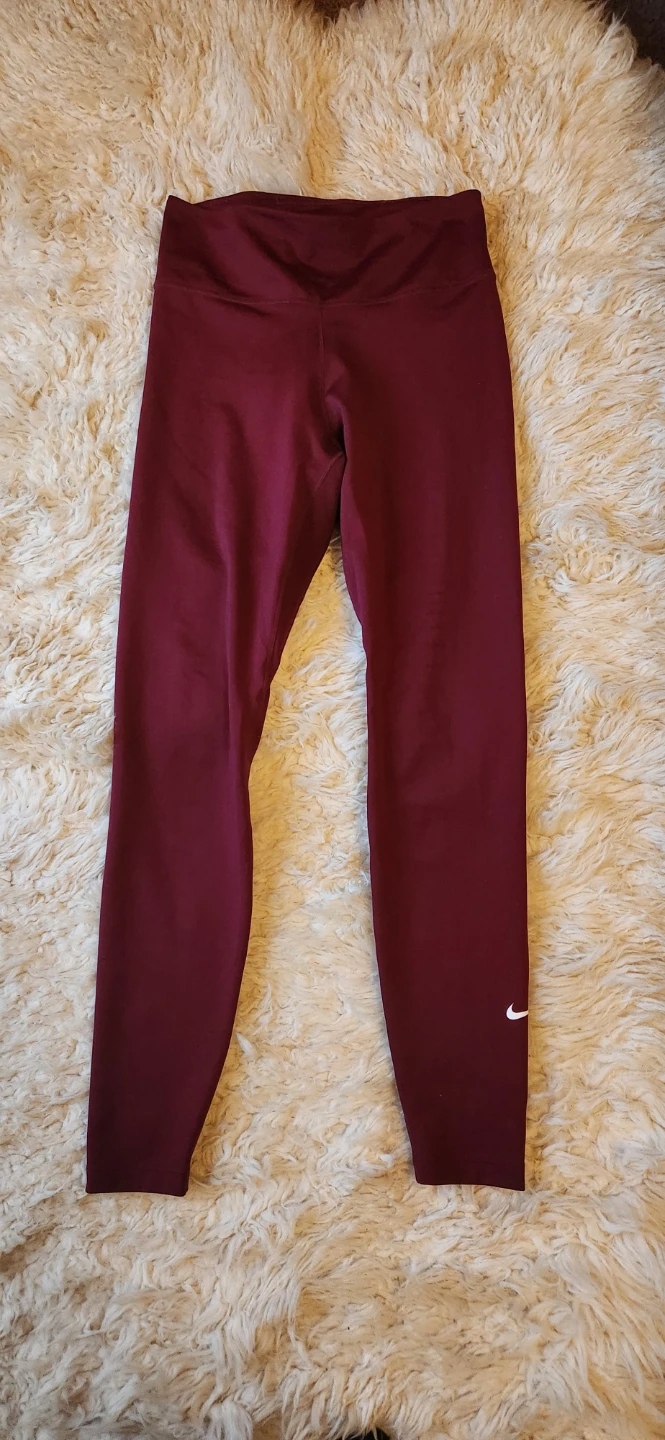 Nike Women's Burgundy Leggings Size S - photo 2