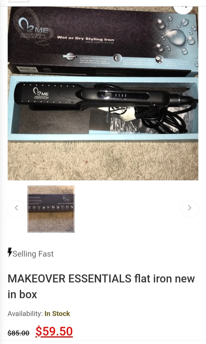NEW!   Style House Professional Styling Iron or Brush - photo 5