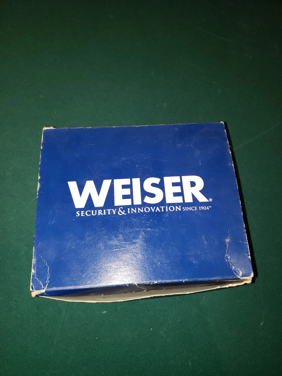 Weiser Door Handle Set with Box