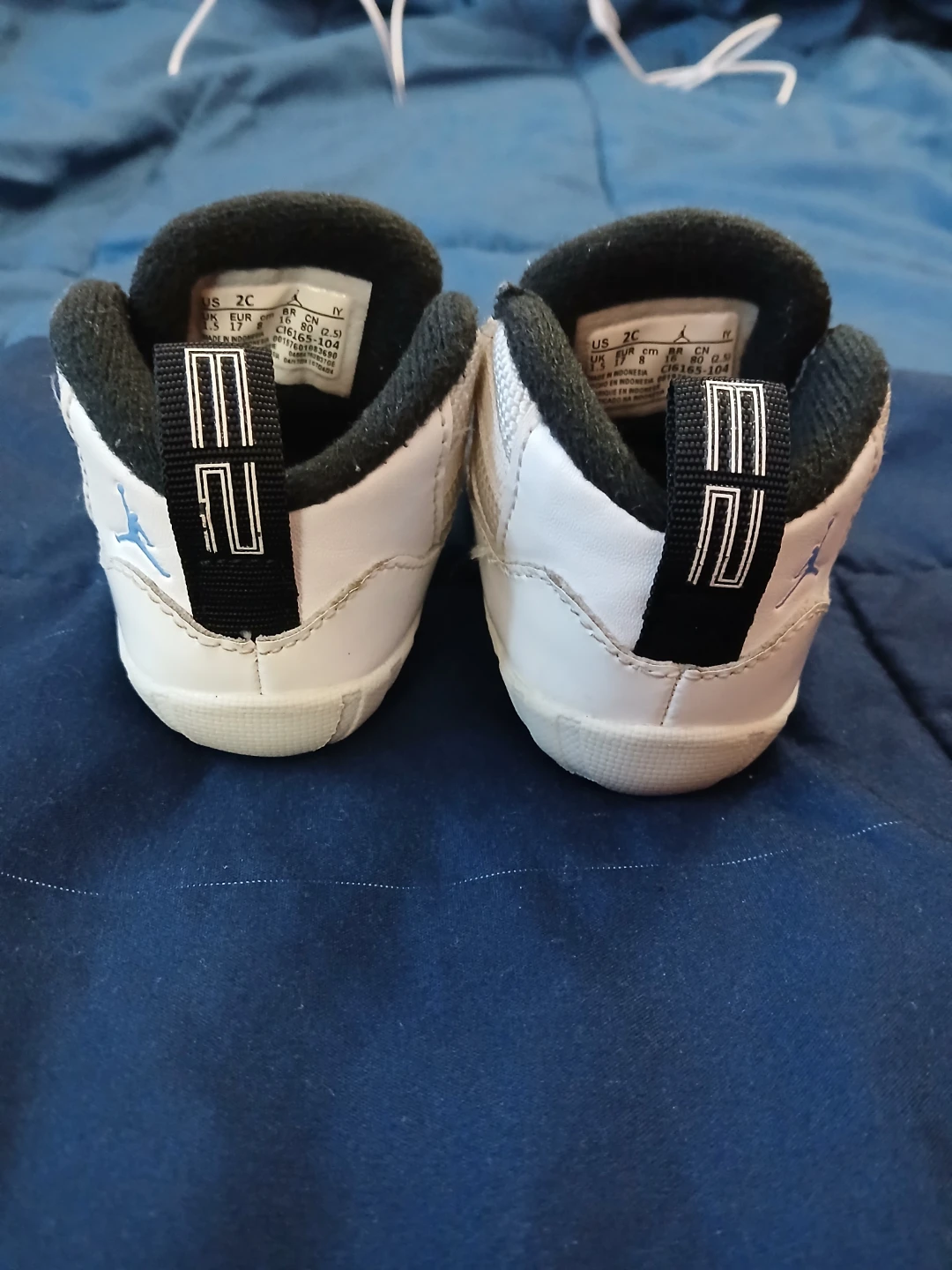 Baby Jordan 11 Crib Shoes Size 2C - photo 4
