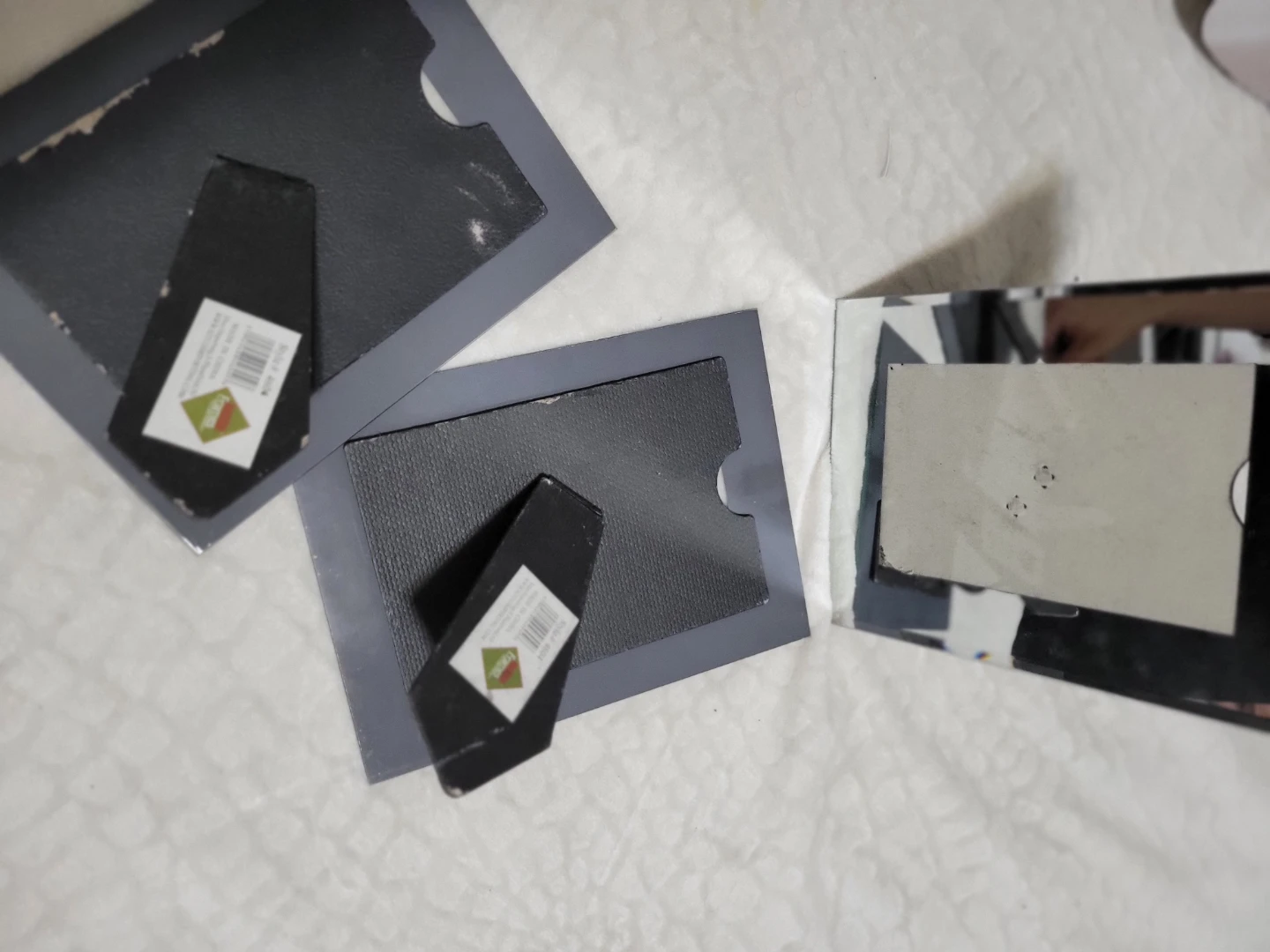 Set of 3 Small Mirrored Picture Frames - photo 2