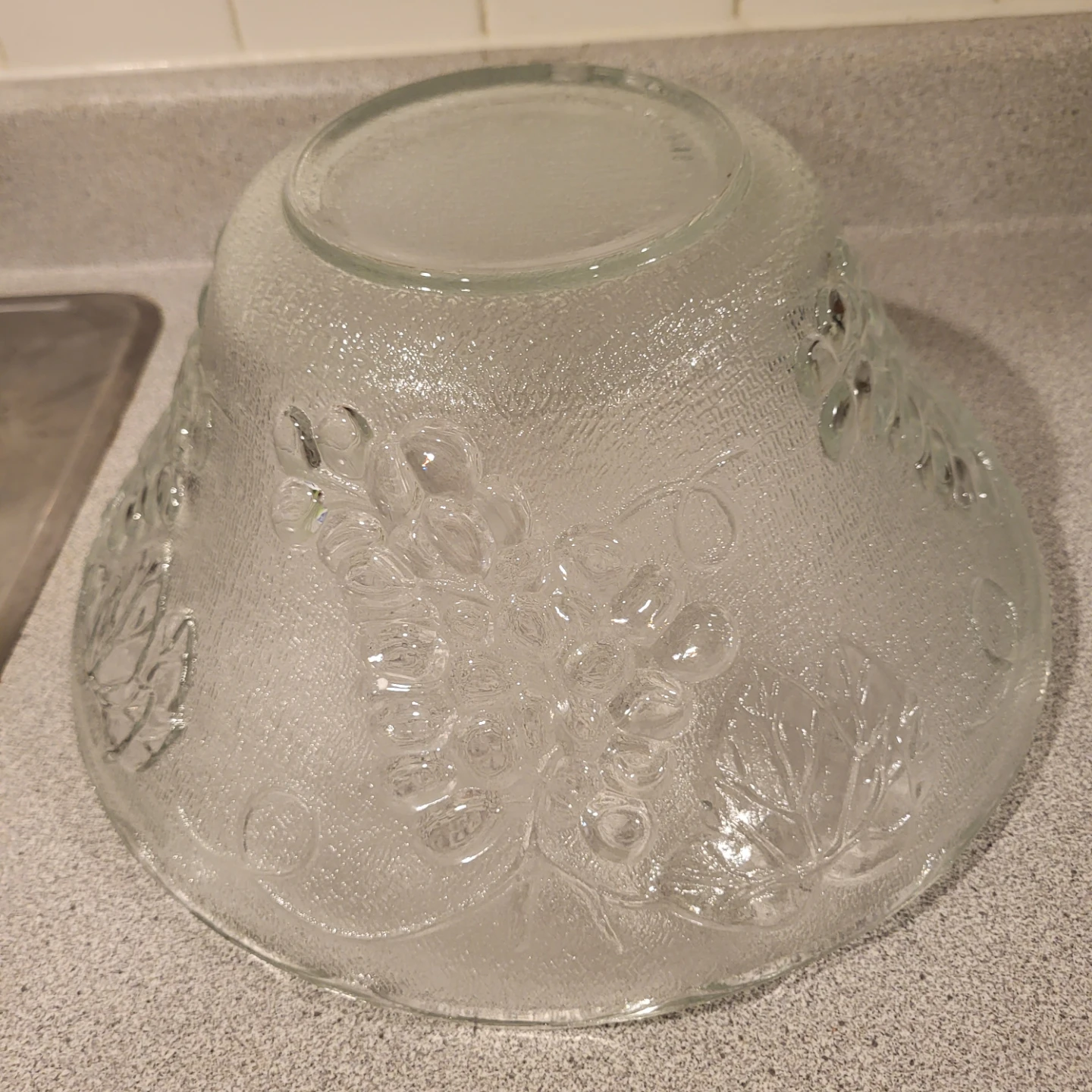 Punch Bowl Set with Cups and Hooks - photo 4