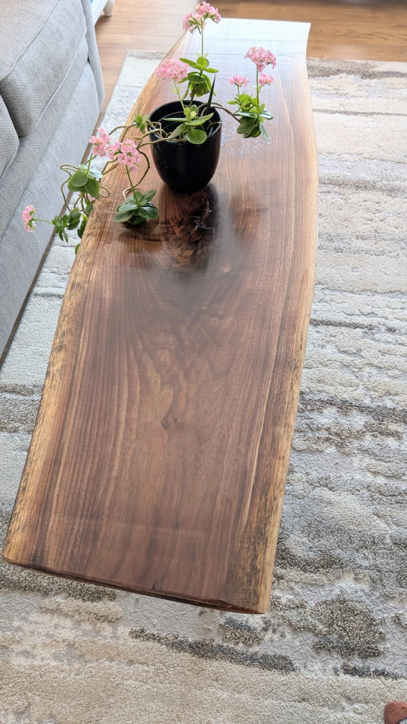 Live Edge Walnut Coffee Table - photo 2