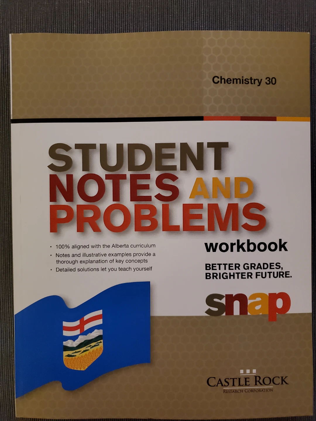 Castle Rock Chemistry 30 Student Notes and Problems Workbook