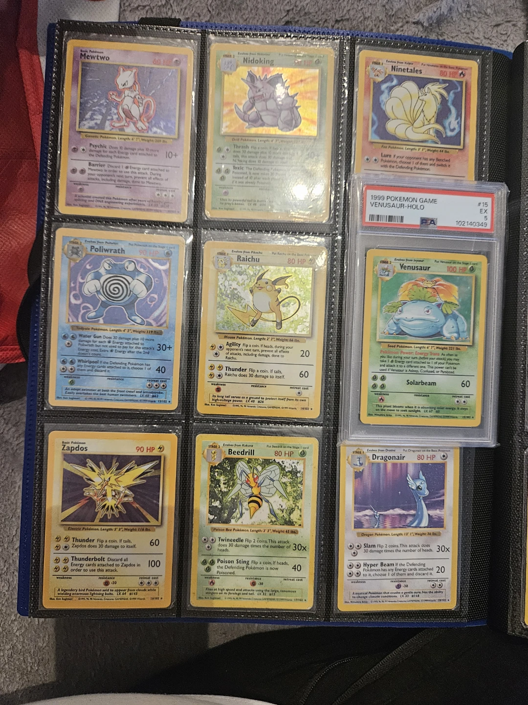 Compete pokemon cards base set 102/102 plus extra - photo 3