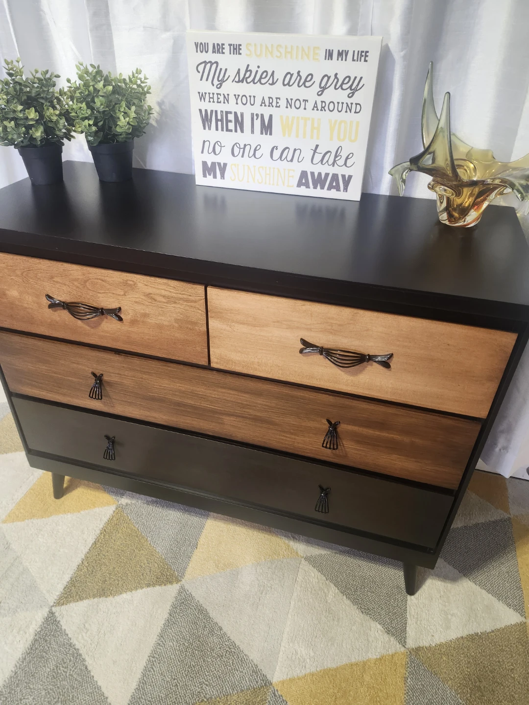 Refinished 4-Drawer Dresser - photo 4