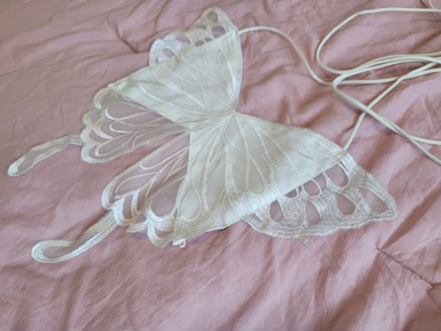 TINY butterfly crop top - photo 2