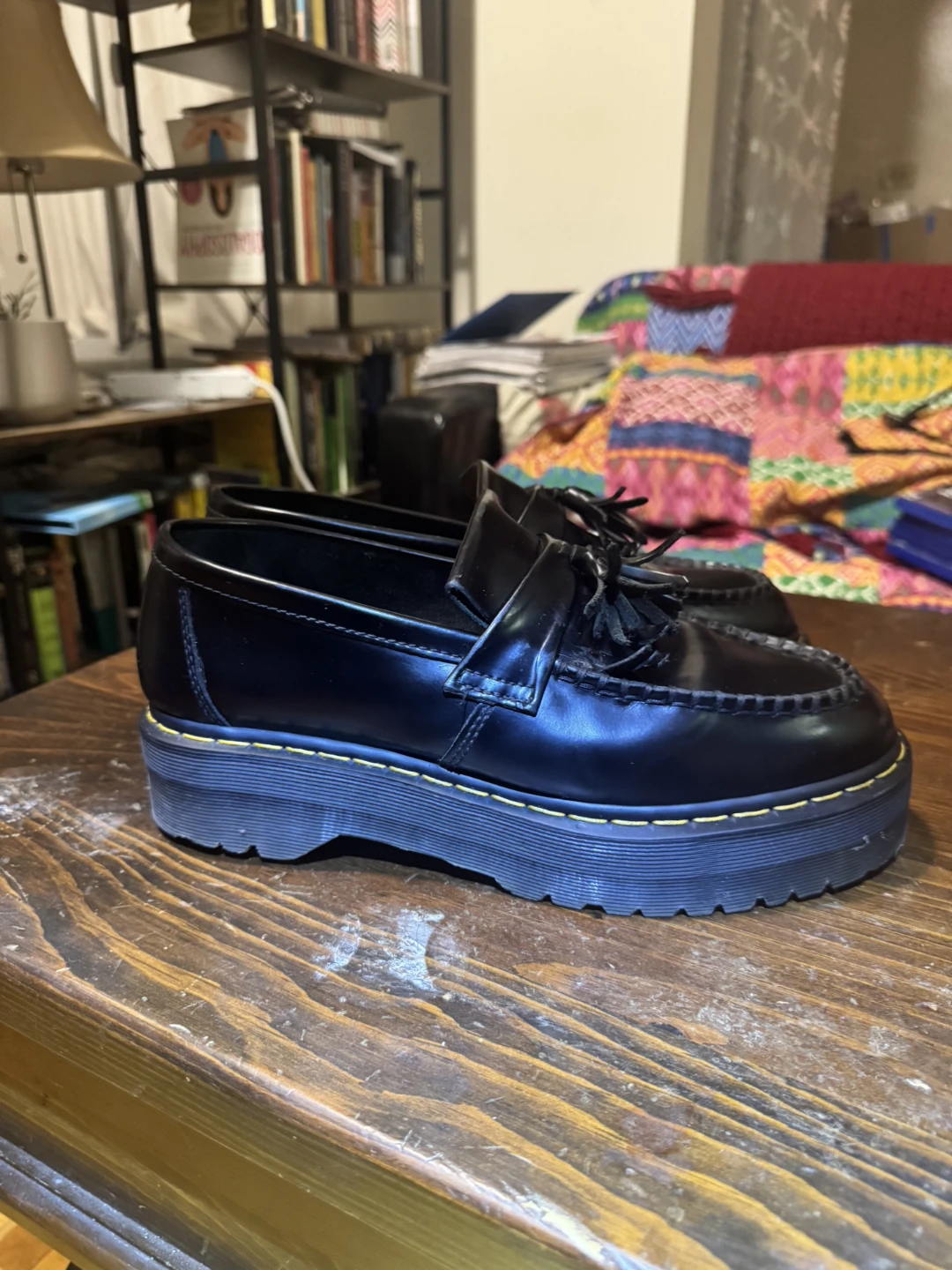 Dr. Martens Platform Loafers Size 11M - photo 2