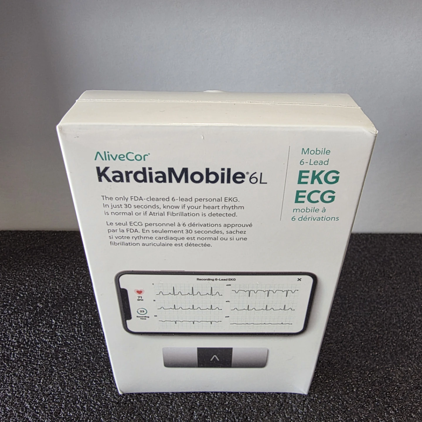AliveCor KardiaMobile 6L EKG Monitor *BRAND NEW*
