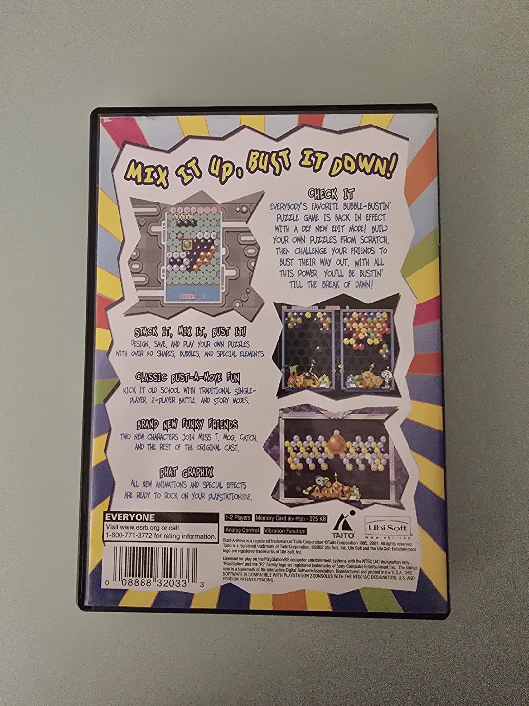 Super Bust-A-Move 2 - PlayStation 2 Game - photo 2