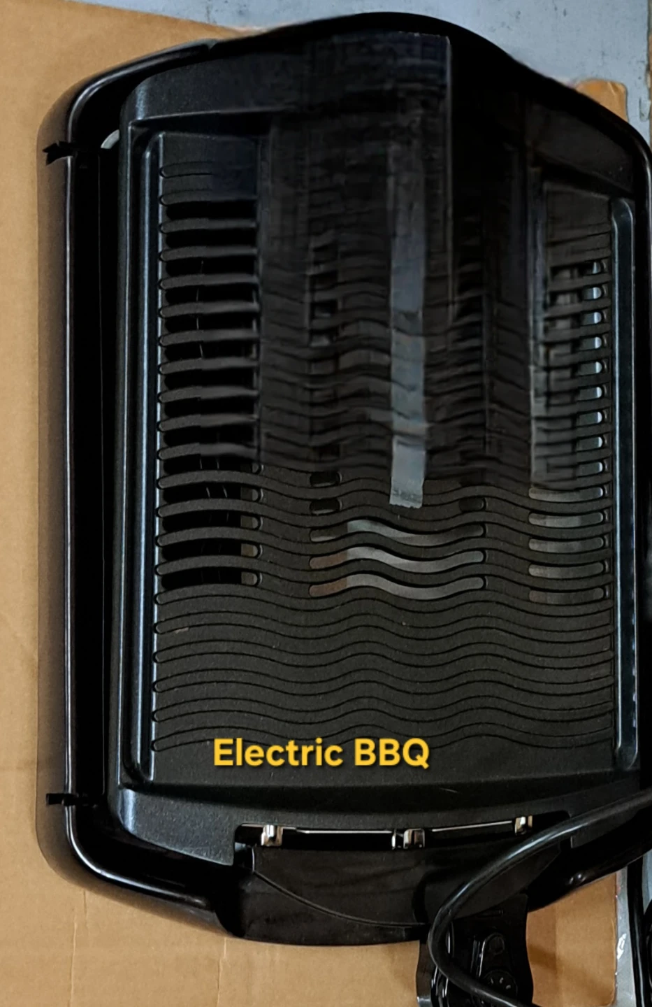 Black Electric BBQ Grill