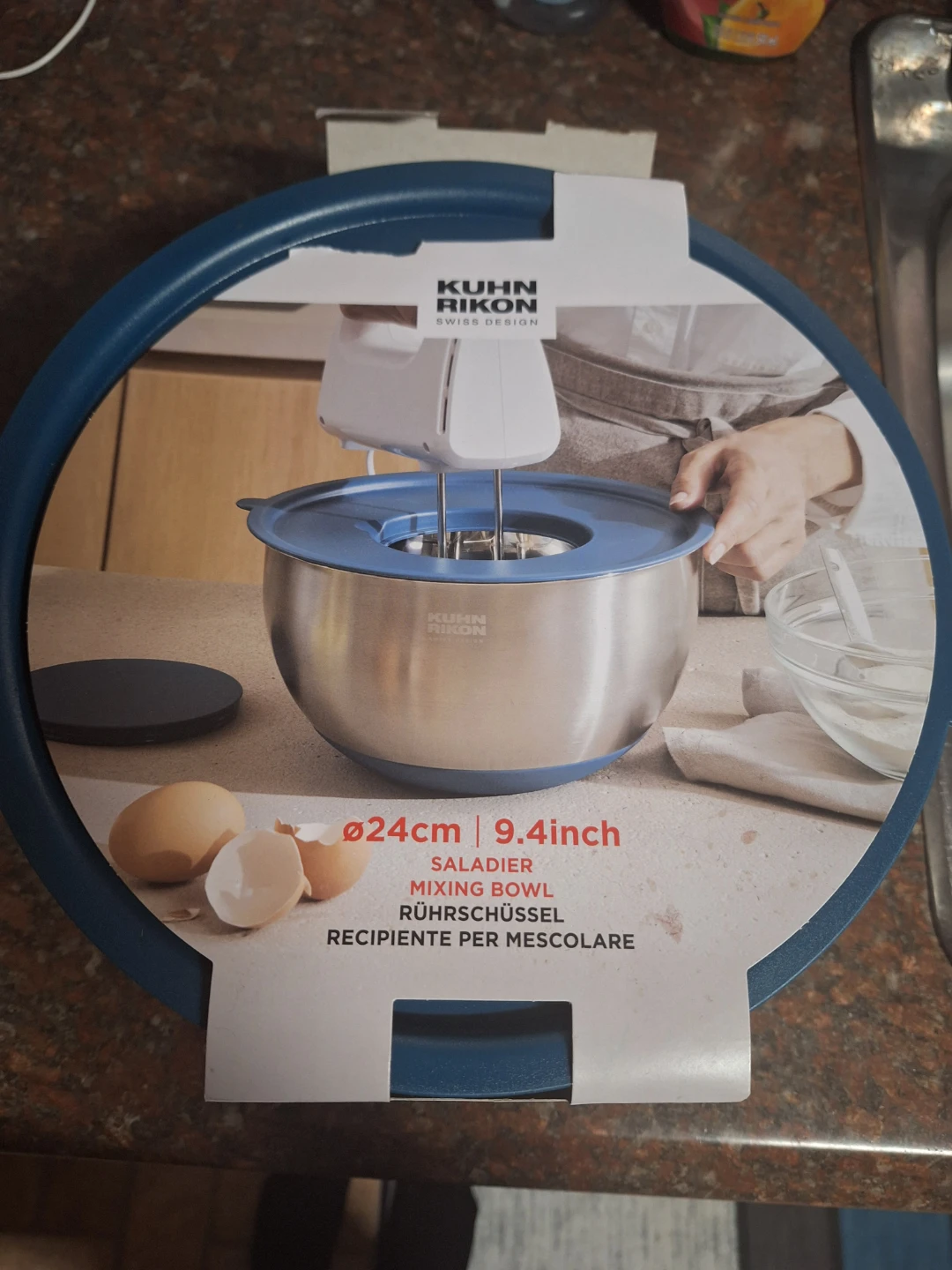 NEW 9.4 Inch Kuhn Rikon Mixing Bowl 🥣