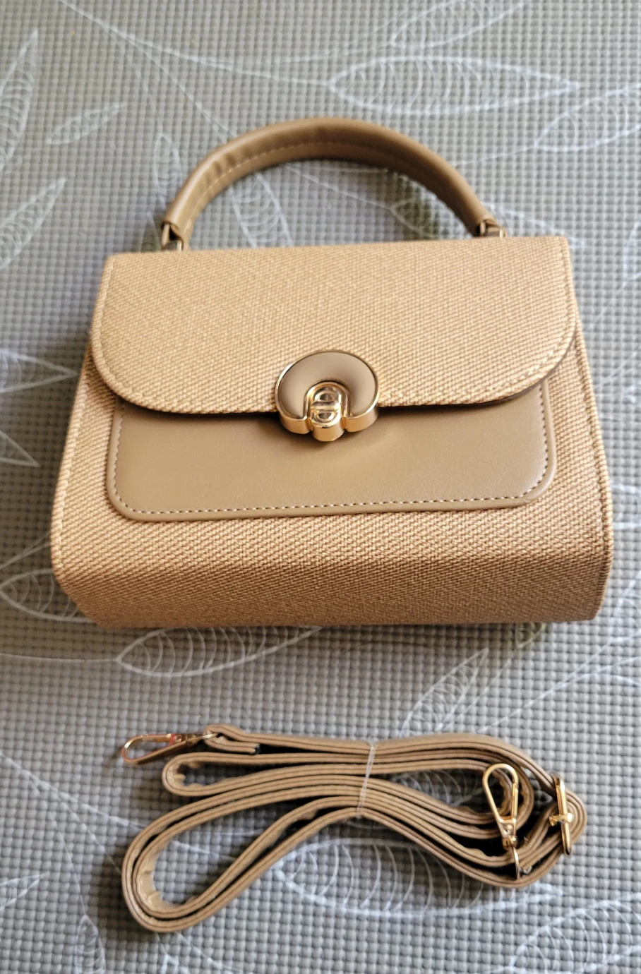 Belladonna Beige Handbag with Strap - photo 3