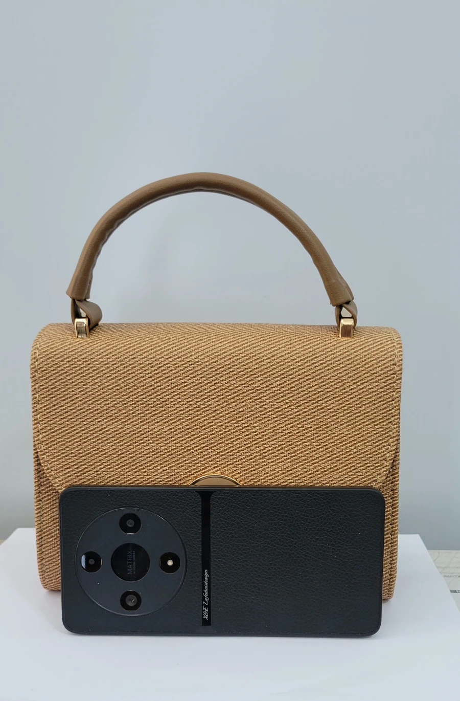 Belladonna Beige Handbag with Strap - photo 4