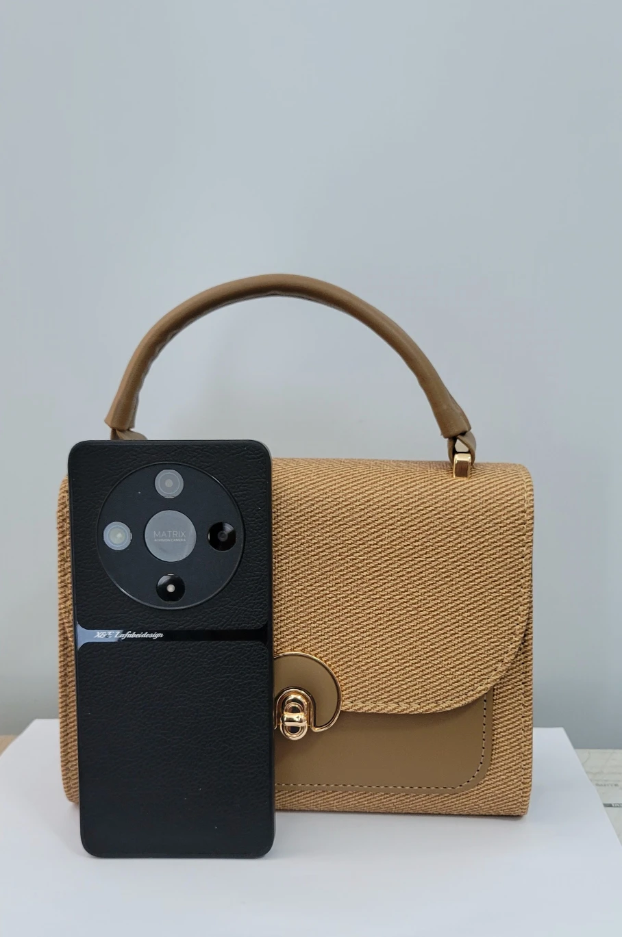 Belladonna Beige Handbag with Strap - photo 5