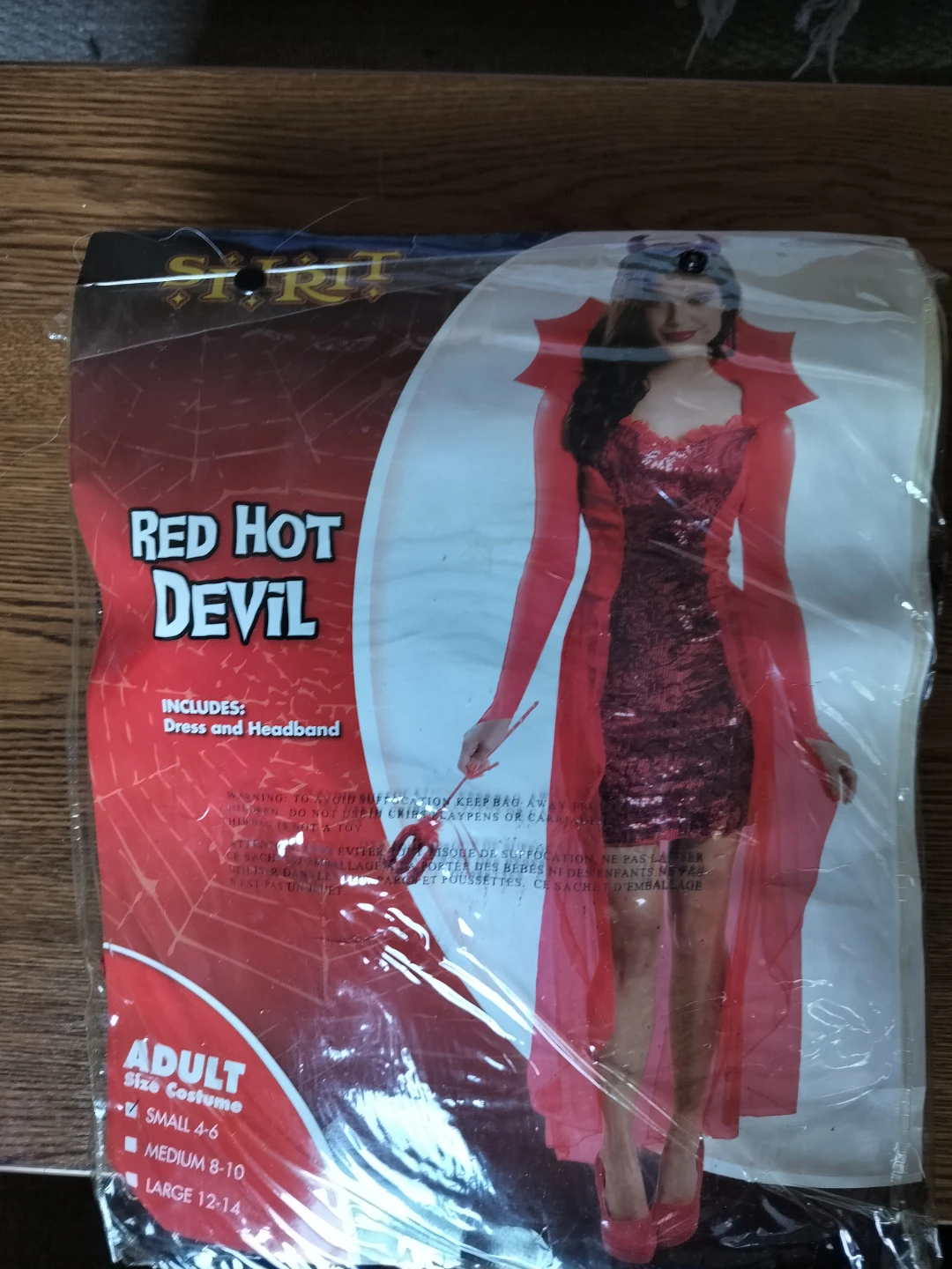 Spirit Red Hot Devil Adult Costume