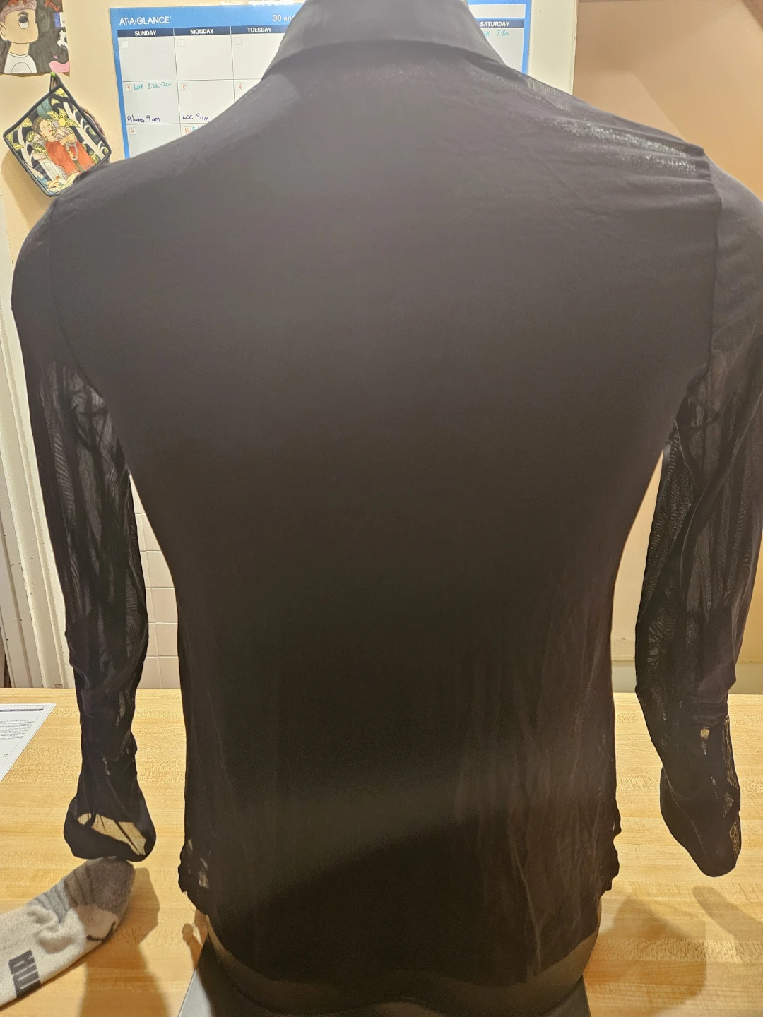 Montsea Black Button Down Shirt - Size M - photo 3