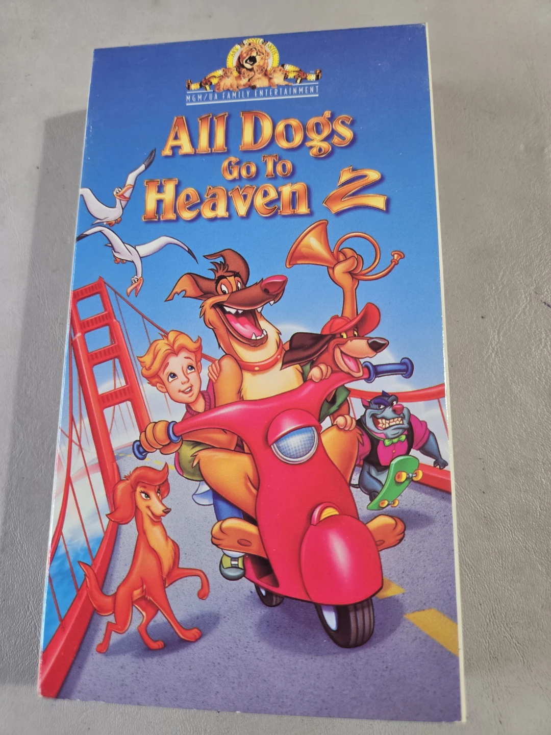 Kids VHS Tapes - All Dogs Go To Heaven 2, Charlotte's Web - photo 2