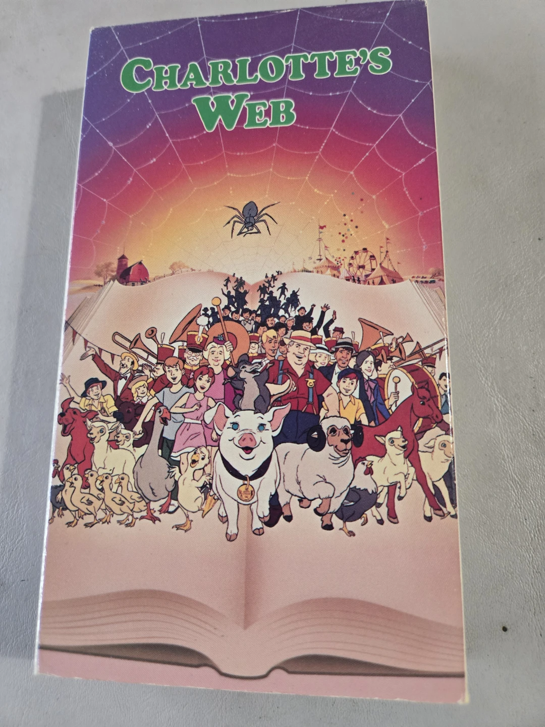 Kids VHS Tapes - All Dogs Go To Heaven 2, Charlotte's Web - photo 4