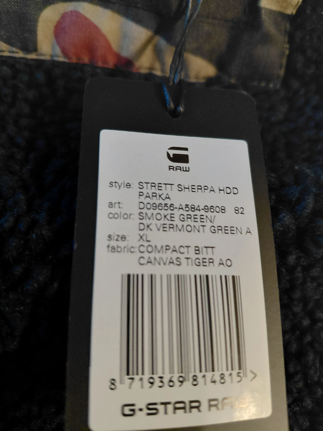 G-Star RAW Strett Sherpa HDD Parka - XL - photo 5