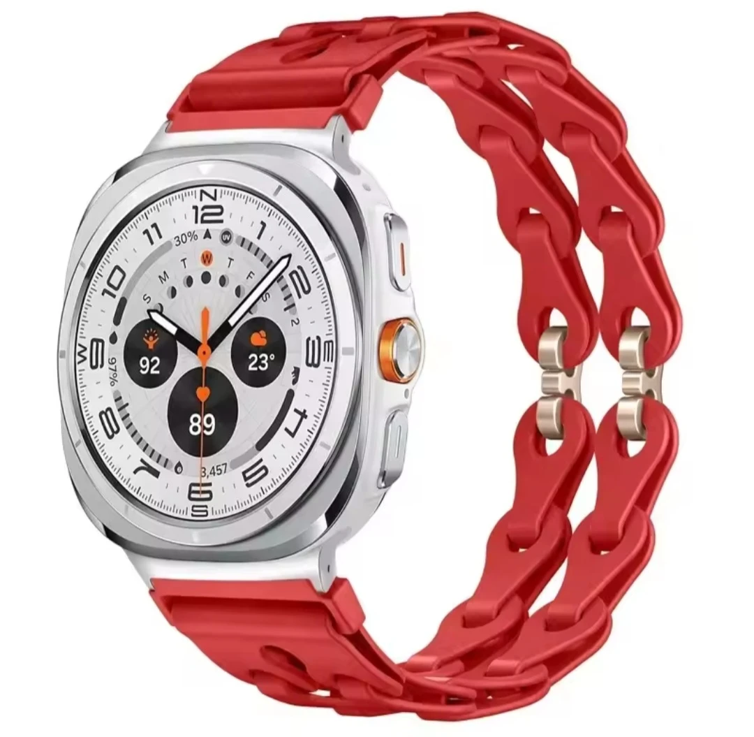 4 Smartwatch galaxy ultra Band with Chain-Link Design - photo 3