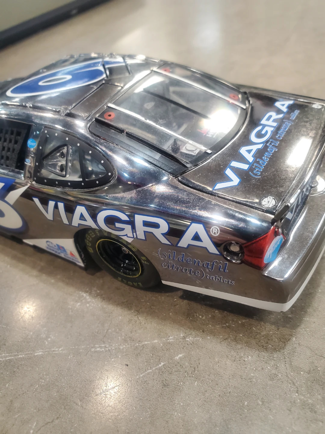 Viagra #6 Ford Racing Diecast Car - photo 3