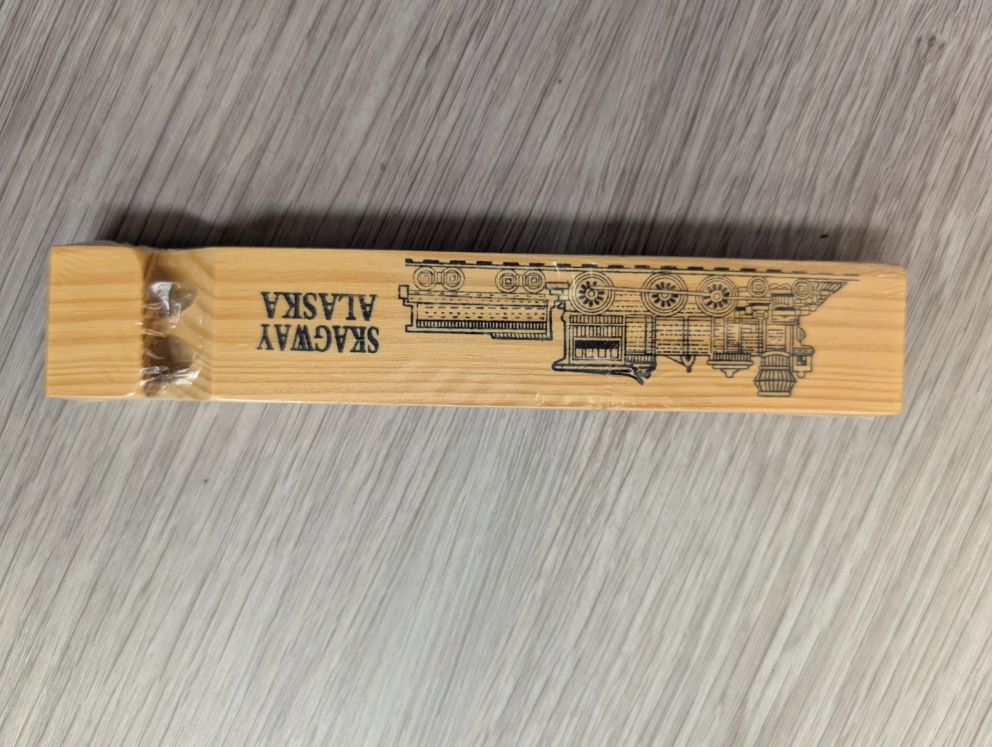 Recorder Flute & Skagway Alaska Wooden Train Whistle - photo 2