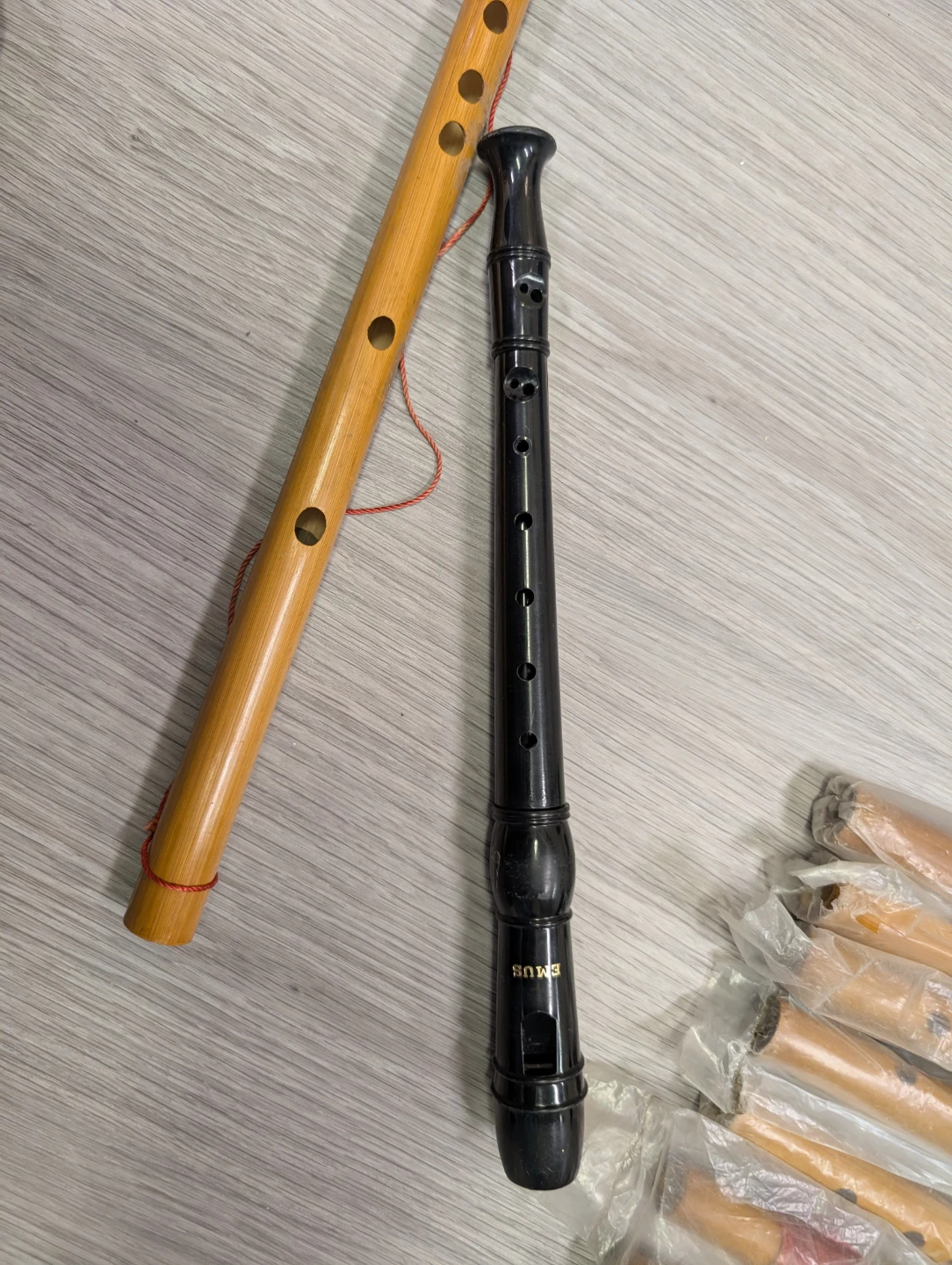 Recorder Flute & Skagway Alaska Wooden Train Whistle - photo 3