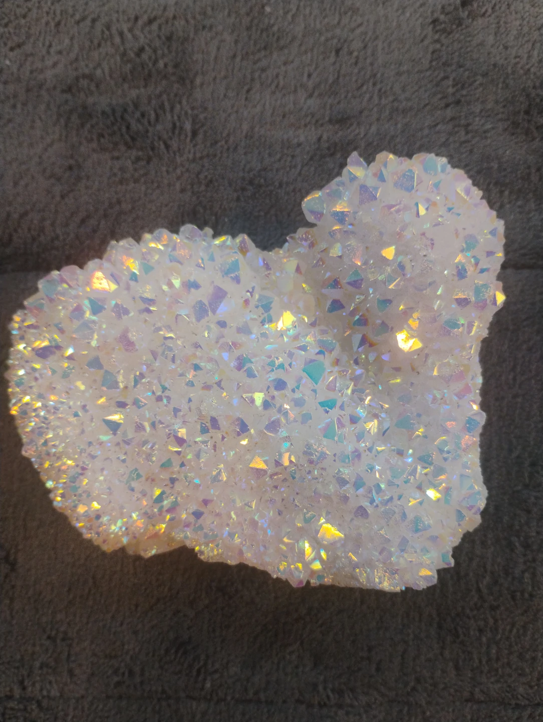 Iridescent Crystal Cluster