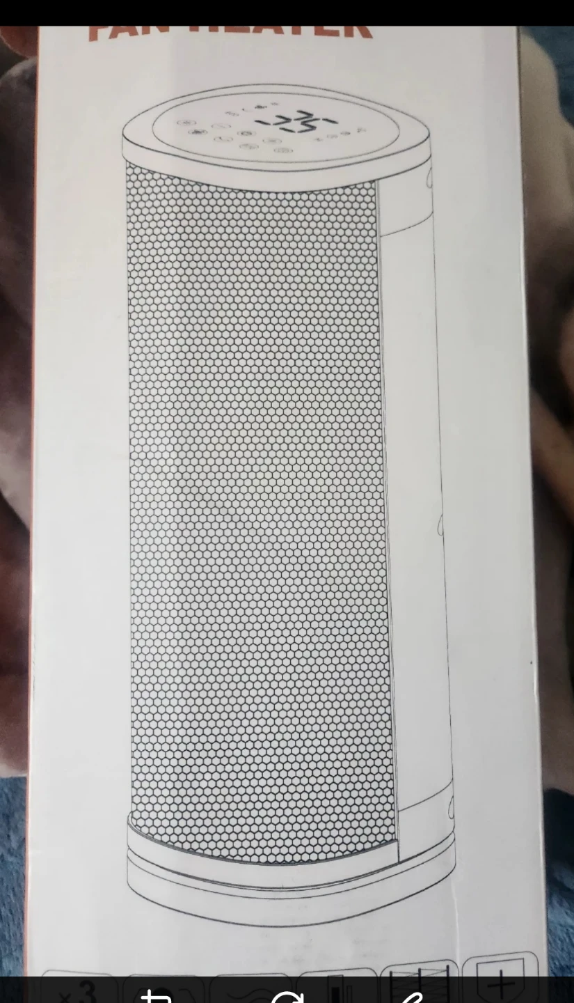 Fan Heater - Portable & Compact