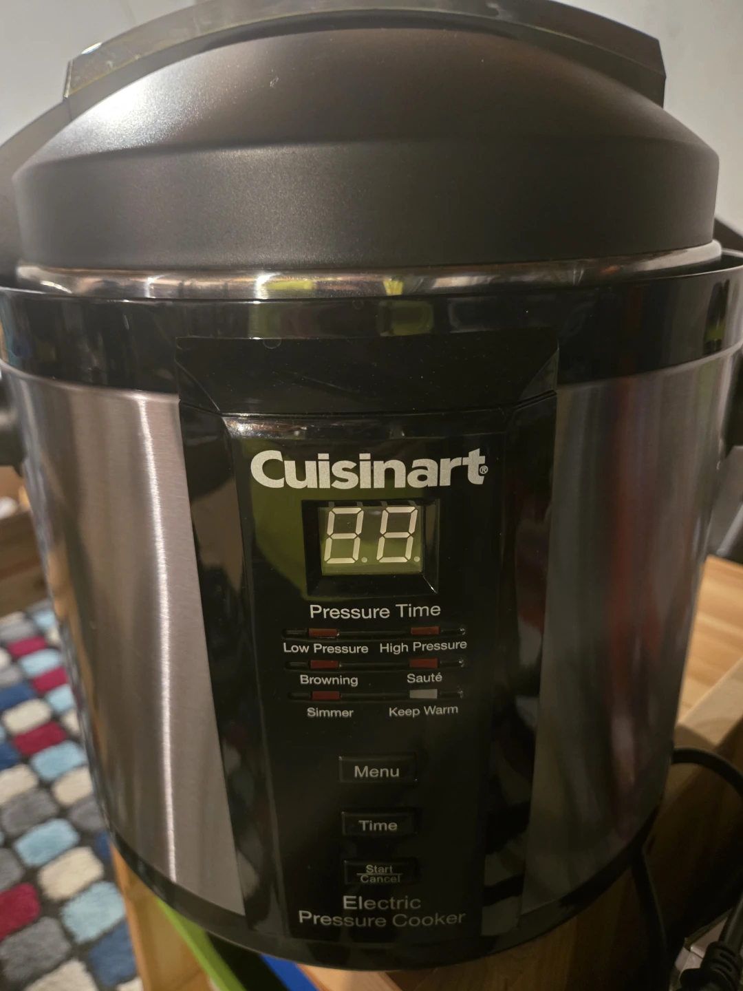 Cuisinart 6-Quart Electric Pressure Cooker CPC-600WS
