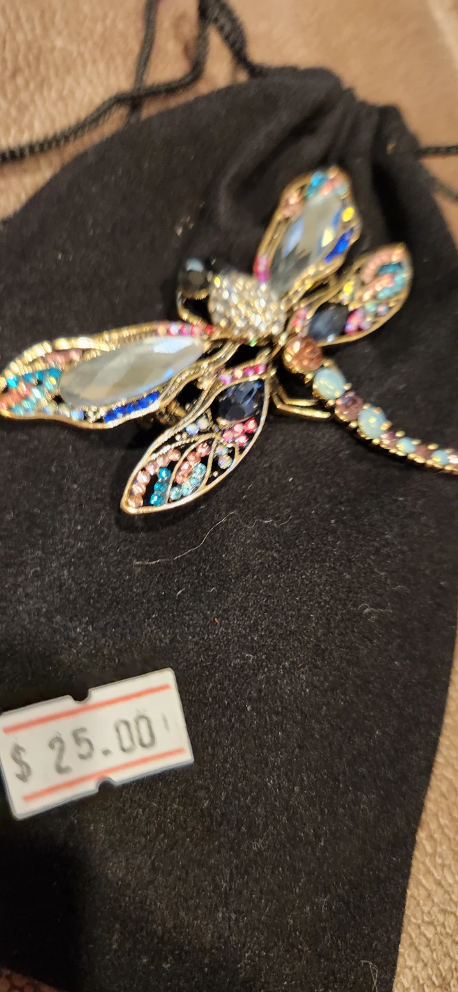 Dragonfly Brooch Pin - Multi-Colour - photo 3